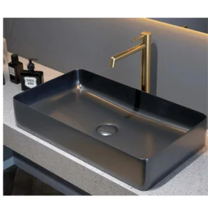 כיור חרס מונח ״מונטנה״ 60X34.5X10.5 ס״מ